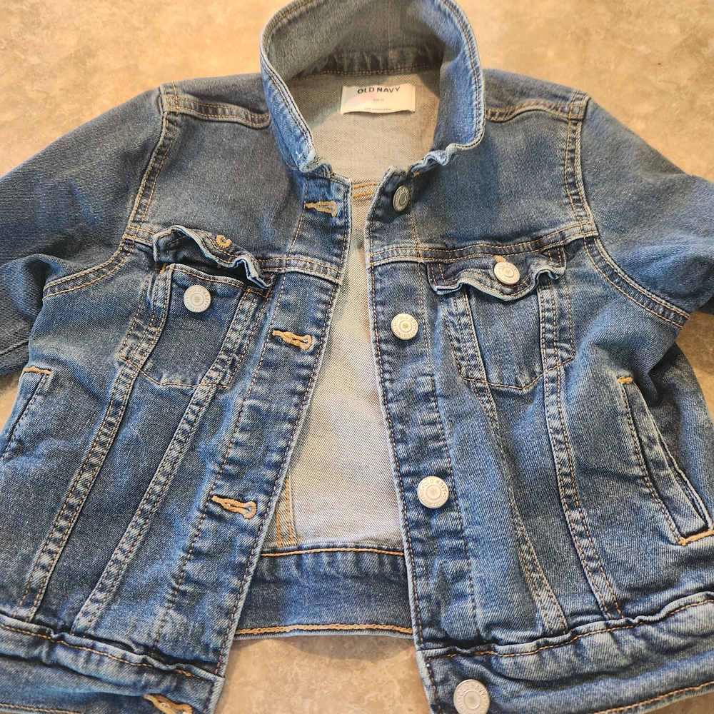 Old Navy Classic Blue Kids Jean Jacket